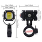 Universelle LED-spotlights til motorsykler