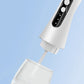 💦🦷 VARMT TILBUD: 50 % RABATT! Bærbar munnskyller – vanntrykkregulering, 3 munnstykker og USB-oppladbar for grundig munnhygiene ✨