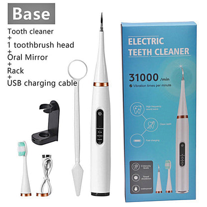 🎉 50 % rabatt🦷Elektrisk ultralyd-tannrens for fjerning av tannstein og plakk