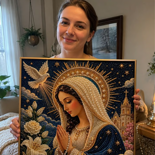 DIY Faith Diamond Art-opphengssett