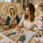 DIY Faith Diamond Art-opphengssett