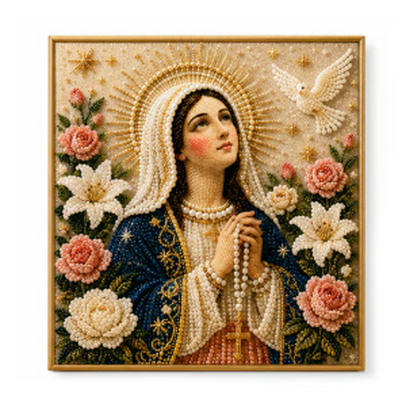 DIY Faith Diamond Art-opphengssett