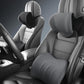 🚗 Sett med nakkestøtte og ryggstøtte i memory-skum til bil｜Ergonomisk beskyttelse av nakke og rygg, avtakbart og vaskbart, pustende, universell modell