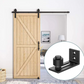 🚪 2026-salg — Over 18 000 solgt!🔧Gulvskinne til veggmontert skyvedør – Quiet Home Hardware 🏠