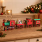 Festlig DIY-togpuslespill