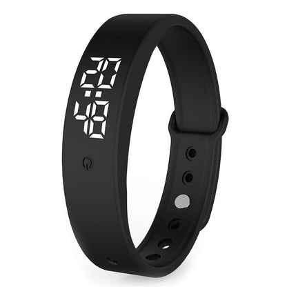 ⌚ Alaskatag® lydløs vibrasjonsvekkerklokke – vekkeenhet som bæres på håndleddet for de som sover tungt, forhindrer at partneren blir forstyrret, 2 intensitetsnivåer, opptil 10 alarmer, oppladbart batteri med over 40 dagers driftstid