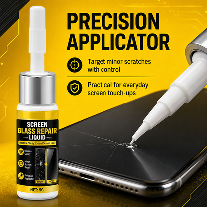 🔥Spesialtilbud: 50 % rabatt🔥 Bærbar væske til reparasjon av riper på skjermen – 3 ml Nano Polish, til mindre riper 📱