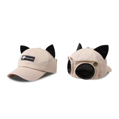 🎁Nye varer – 50 % rabatt💥SunShield Pilot-hatt 🧢 Full dekning, kjølig komfort – din solbeskyttende følgesvenn på alle eventyr ✨