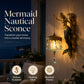 🧜‍♂️ Vintage vegglampe med havfruemotiv 🏘️ Til bruk innendørs og utendørs