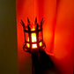 Middelaldersk fakkelvegglampe – vintage vegglampe med flammeeffekt