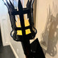 Middelaldersk fakkelvegglampe – vintage vegglampe med flammeeffekt