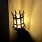 Middelaldersk fakkelvegglampe – vintage vegglampe med flammeeffekt