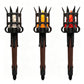 Middelaldersk fakkelvegglampe – vintage vegglampe med flammeeffekt