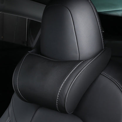 🛡️🚗 Ergonomisk pute i minneskum til bilen – Avlastning for nakke og skuldre, kjør uten å bli sliten! 💪