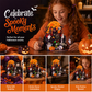 🎃 3D-høstkort med gresskar og spøkelseshus til Halloween | Laserskåret pop-up-høstkort✨