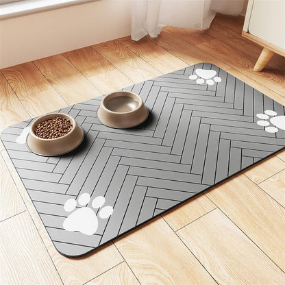 🎉 BEGRENSET TID: 50 % RABATT! 🐾 Enkel å rengjøre matte til kjæledyr – sprutbestandig, hurtigrensebar overflate og gulvvennlig design for måltider uten søl ✨