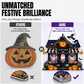 DIY-sett til glitrende Halloween-pynt til å henge opp