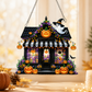 DIY-sett til glitrende Halloween-pynt til å henge opp