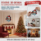 🎅Julenissens overraskelse – 3D-veggklistremerker