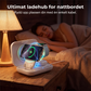 ⚡ 3-i-1 trådløs magnetlader, 🧳 sammenleggbar magnetisk trådløs lader, lader mobil, klokke og hodetelefoner samtidig – si farvel til rotete ledninger på skrivebordet ✨