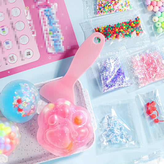 🎨🧸 DIY-stressavlastningsleketøysett for barn ✨ Alt du trenger i én eske – kom i gang med morsomme håndverksprosjekter
