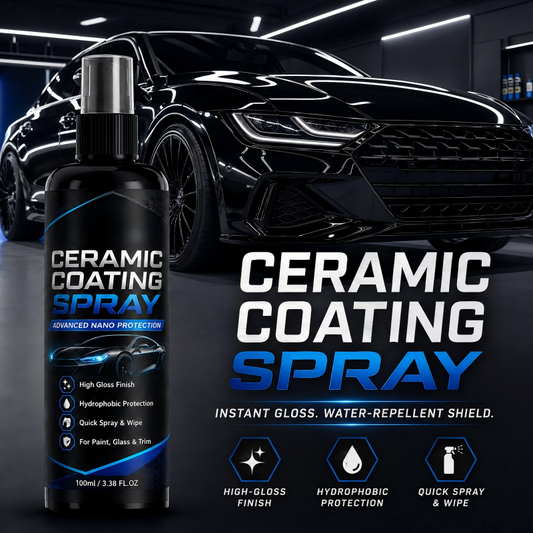 🥳2026 SUPERTILBUD🥳💞Over 50 000 solgt! 🚗✨ 50 % RABATT! Nano-keramisk beleggspray – Hydrofob barriere som avviser regn og gjørme, og gjenoppretter en dyp, speilblank glans. Lakk, glass og felger – én spray, og bilen skinner som i utstillingslokalet! 🛡️💎