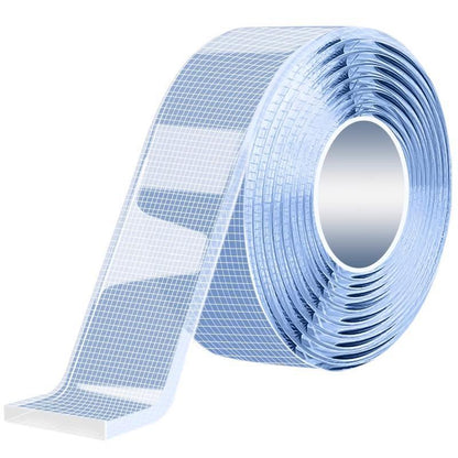 🔥🔥Gjennomsiktig nano-magisk tape som ikke etterlater rester, med et dobbeltsidig håndtak som kan brukes på nytt.