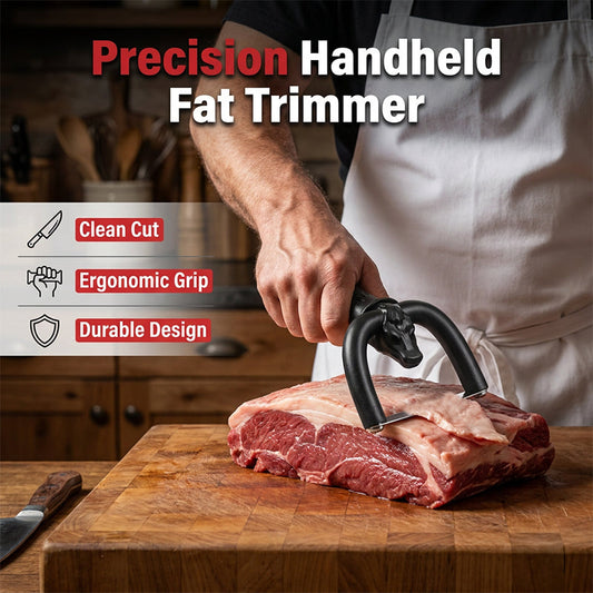 🥩🔪 50 % RABATT! Manuell fettskjærer for oksekjøtt og svinekjøtt