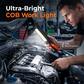 🔥💡50 % RABATT｜COB-ladbar arbeidslampe med magnetfeste🧲Håndfri, sammenleggbar nødlampe for bilreparasjoner