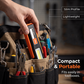 🔥💡50 % RABATT｜COB-ladbar arbeidslampe med magnetfeste🧲Håndfri, sammenleggbar nødlampe for bilreparasjoner