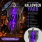 Halloween-spøkelse til å henge opp med LED-lys