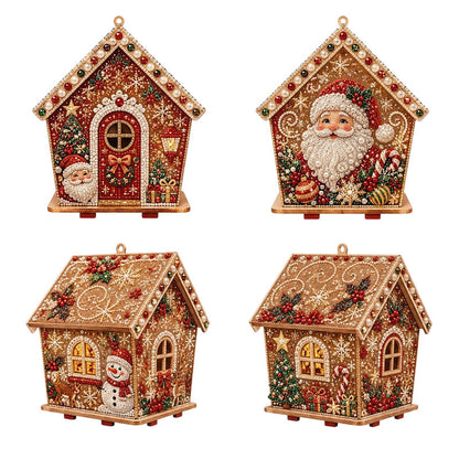 🎁 Kreative julehåndverk | 🎄✨ DIY-sett med perler til 3D-julemalerier, 🎅 Lag din egen lille 3D-juledekorasjon!