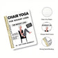 🧘 Kjøp 2, få 1 gratis – spiralbundet notatbok egnet for stol-yoga og trening | Perfekt for avslappende øvelser hjemme