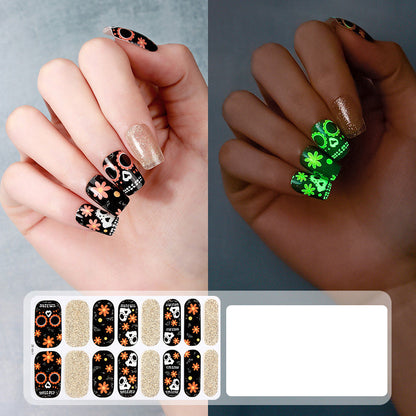 Glow Halloween-neglefolier