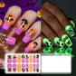 Glow Halloween-neglefolier