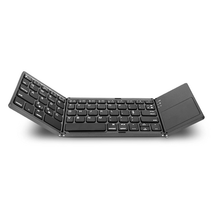 ⏰🔥BEGRENSET TID: 52 % RABATT!💥Sammenleggbart Bluetooth-tastatur med touchpad--⌨️Mer effektiv inntasting på kontoret✨