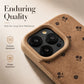 Retro Floral Faux Leather Phone Case