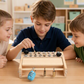 🧩 50 % rabatt! ✨ Montessori-leketøy i tre (med skrutrekkerbrett) – 18-i-1-aktivitetsbrett for sansestimulering, med ekte verktøy og høykvalitets naturlig tre – bidrar til å styrke småbarns motoriske ferdigheter og logiske tenkning 🔧
