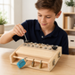🧩 50 % rabatt! ✨ Montessori-leketøy i tre (med skrutrekkerbrett) – 18-i-1-aktivitetsbrett for sansestimulering, med ekte verktøy og høykvalitets naturlig tre – bidrar til å styrke småbarns motoriske ferdigheter og logiske tenkning 🔧