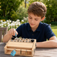 🧩 50 % rabatt! ✨ Montessori-leketøy i tre (med skrutrekkerbrett) – 18-i-1-aktivitetsbrett for sansestimulering, med ekte verktøy og høykvalitets naturlig tre – bidrar til å styrke småbarns motoriske ferdigheter og logiske tenkning 🔧