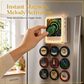🔥🎄 2026-nyhet!! 🎅🎃 Julekjøleskapsmagnetsett i platespillerdesign med NFC-musikkboks