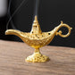 📢📢50 % RABATT !! ⏰Vintage Aladdin-genielampe med røkelsesholder – Aladdin-inspirert aromaterapi-innredning