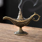 📢📢50 % RABATT !! ⏰Vintage Aladdin-genielampe med røkelsesholder – Aladdin-inspirert aromaterapi-innredning