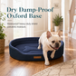 💤 50 % rabatt – et fantastisk tilbud 🐾 Komfortabel, oval dyreseng – laget av mykt fleece, fuktbestandig og klorfast