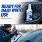 Hurtigvirkende avisingsspray for biler