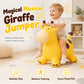 Søt hoppende giraff for barn