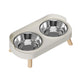 ⏳🔥50 % RABATT I BEGRENSET TID! Elevated Double Pet Feeder