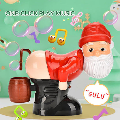 🏆 BEGRENSET TID: 50 % RABATT! 🎅 Klar for julen! 🎄Morsom nisse-boblemaskin – musikk, lys og juleboble-moro