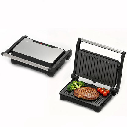 🥪🔥 Elektrisk sandwich- og panini-grill med 180° flat stekeplate