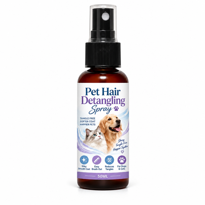 ⏰🔥BEGRENSET TID: bare 149.99 kr!😿Spray for å løse opp floker og glatte pelsen hos kjæledyr